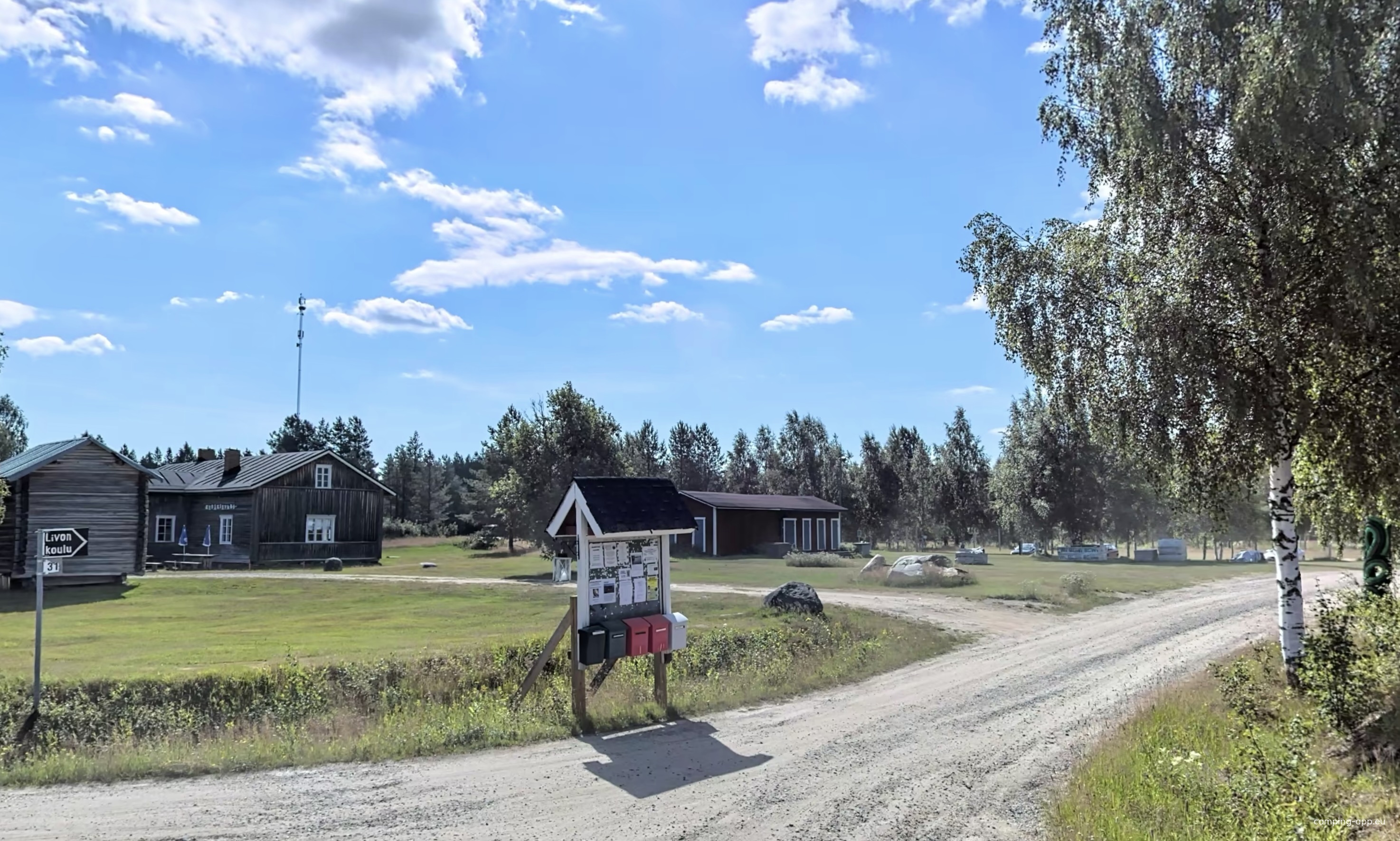 Camping Livon Koulu — Campingplads in Livo