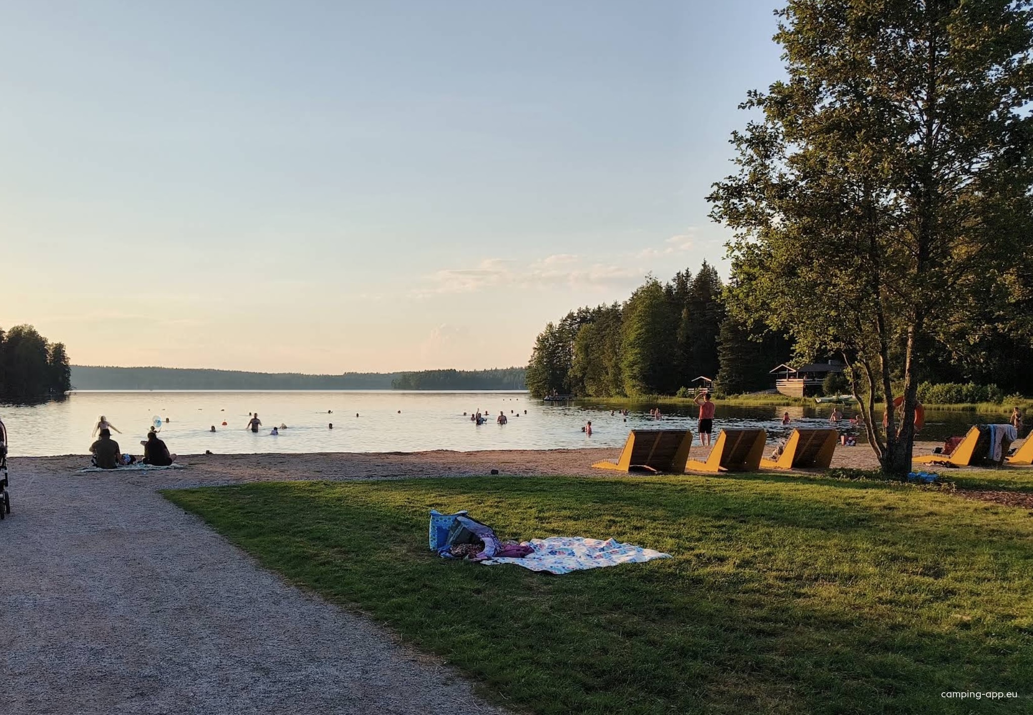 Herrasmannin Leirintäalue — Kemping in Lahti