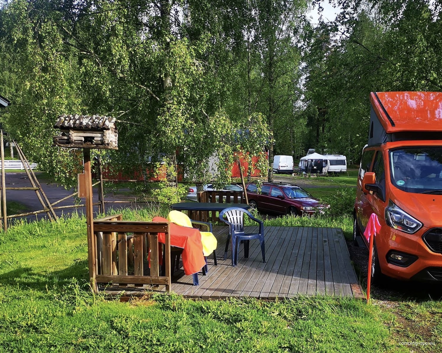 Kultahiekka Caravan — Camping Site in Lohja