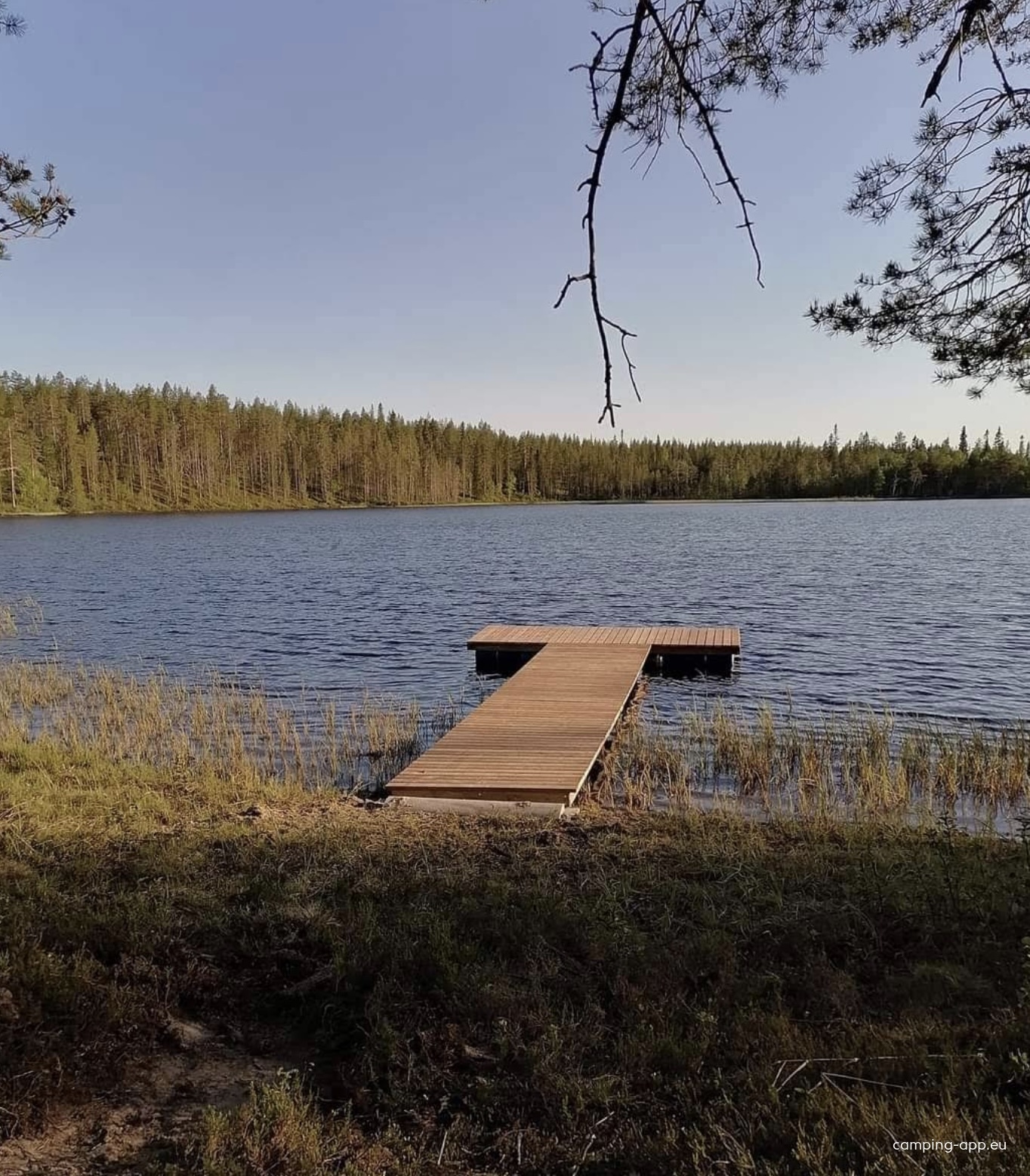 Teerirannan leirintä — Camping in Kuusamo, Suomi