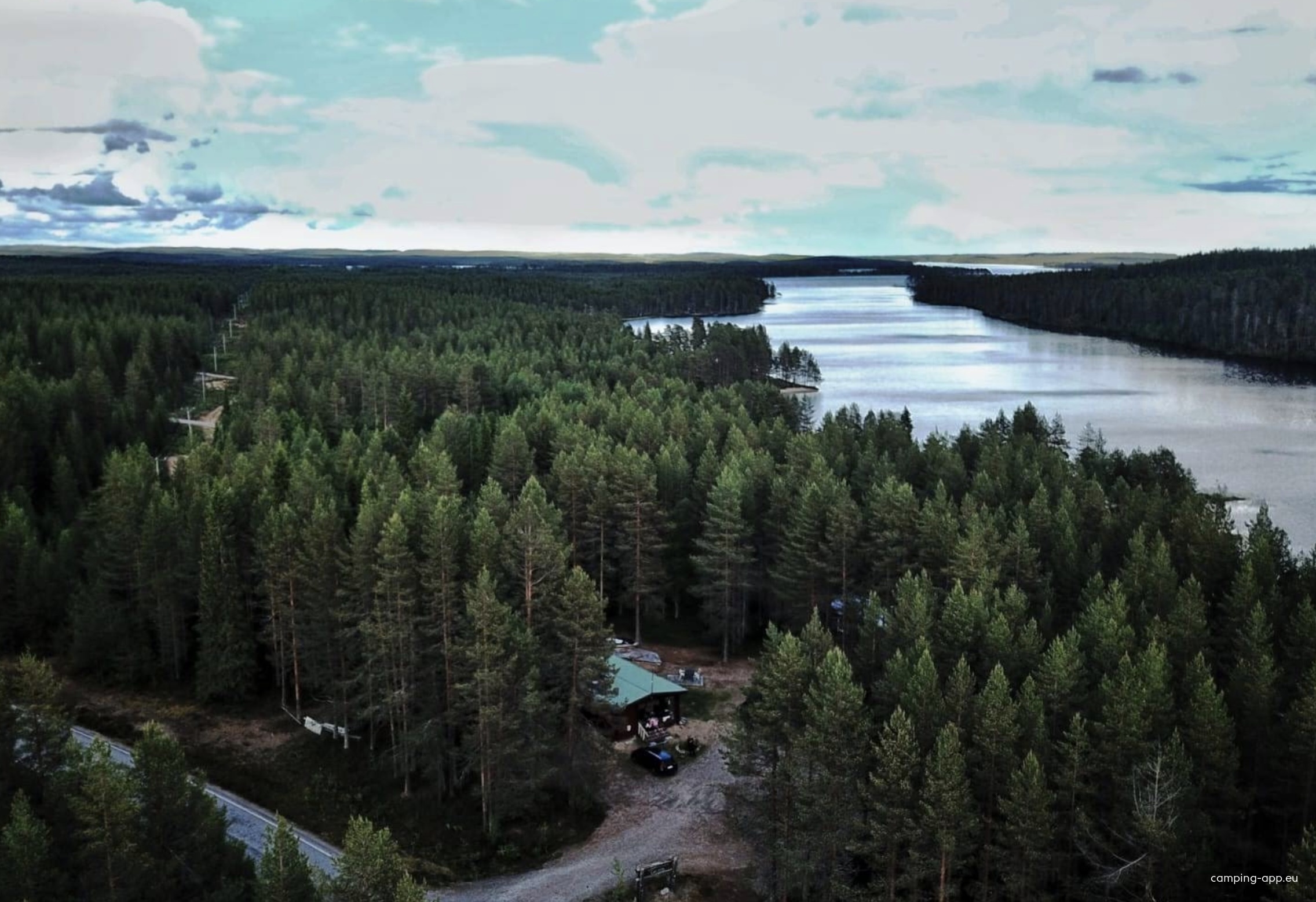 Teerirannan leirintä — Sítio de acampamento in Kuusamo, Suomi