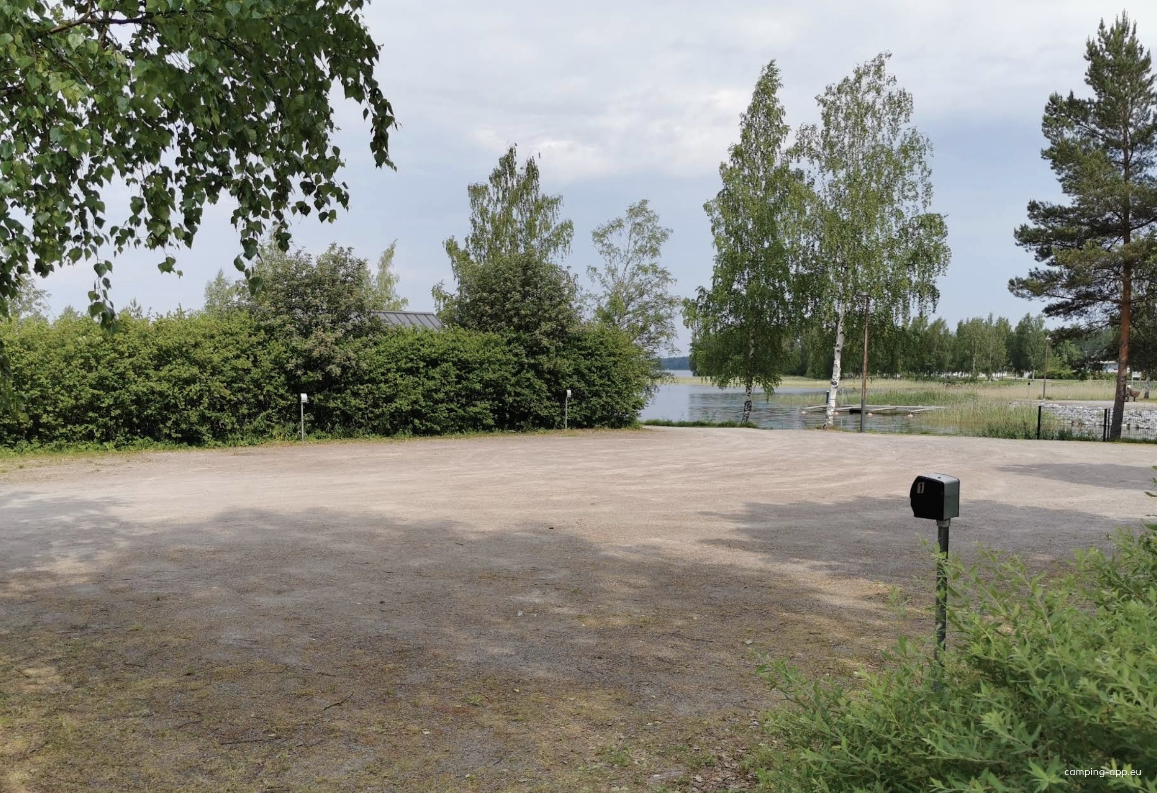 Matkaparkki Parikkala — Bobilplass in Raikkala