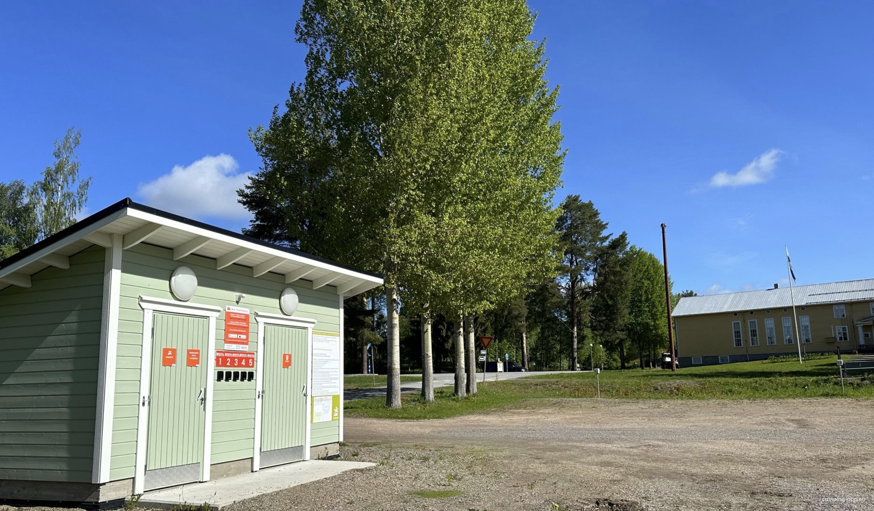 Stellplatz Pielavesi (matkaparkki) — Sp. parking dla kamperów in Pielavesi
