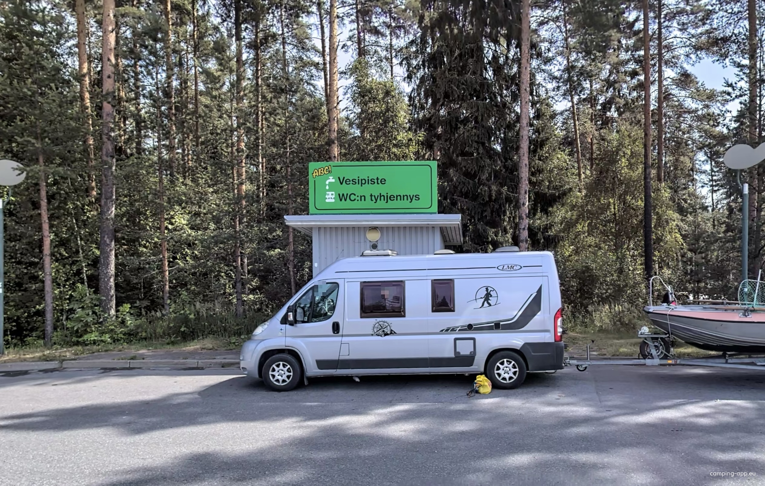 ABC Kuortti — Sp. parking dla kamperów in Kuortti