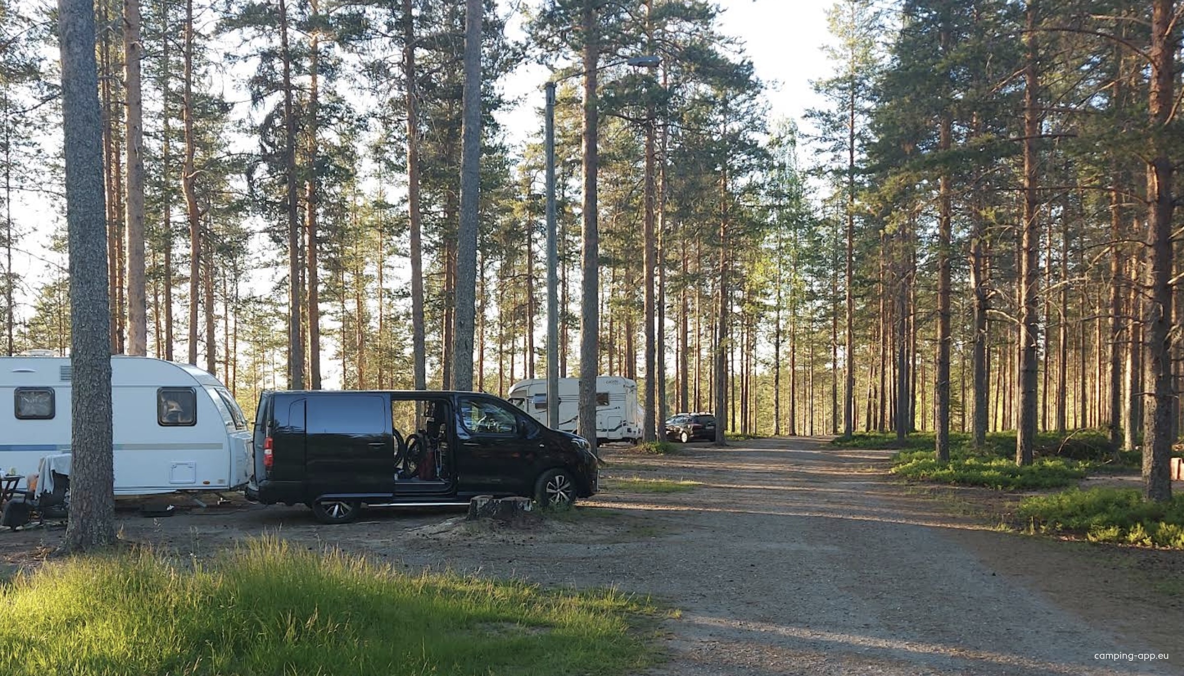 Kolmikannan leirintäalue — Area da campeggio in Outokumpu