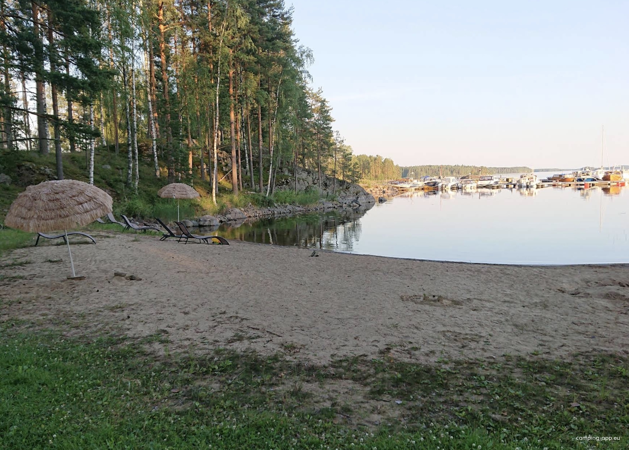 Sahanlahti Resort — Campingplats in Puumala, Suomi