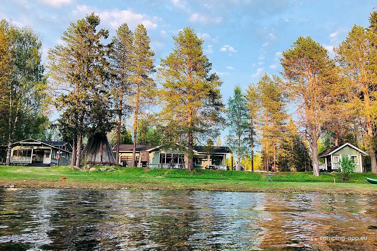 Simojoen Lohiranta — Kemp in Alaniemi