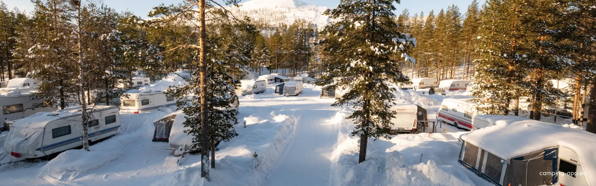 Pyhän matkailuvaunualue — Camping Site in Pyhätunturi