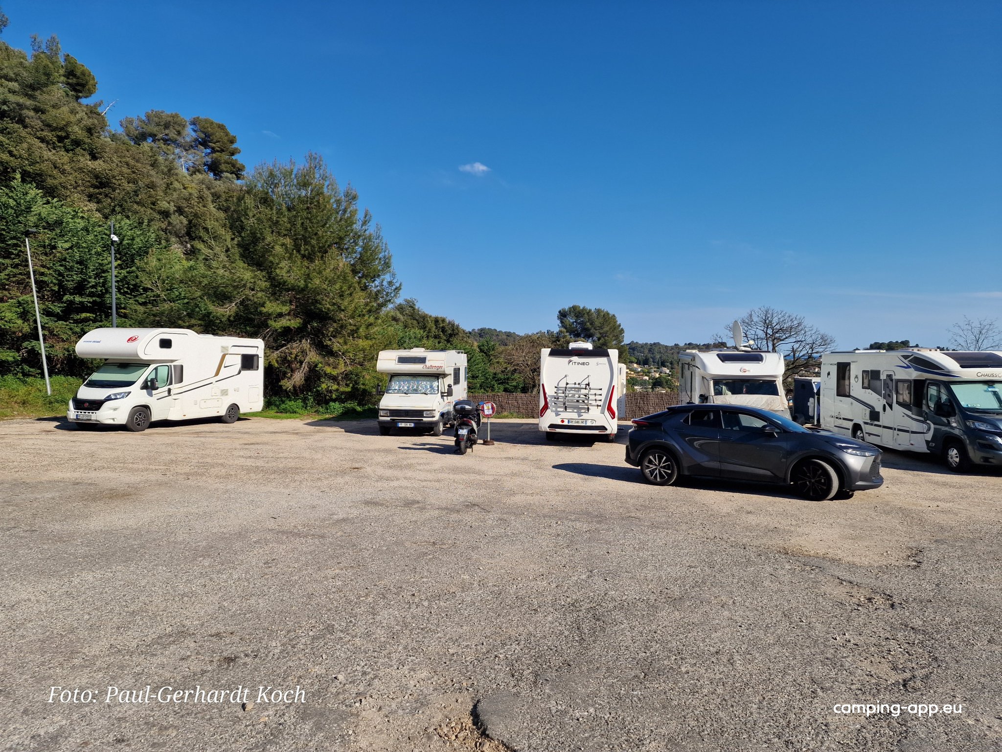 Parking Sainte Anne — Parcheggio pubblico in Vence