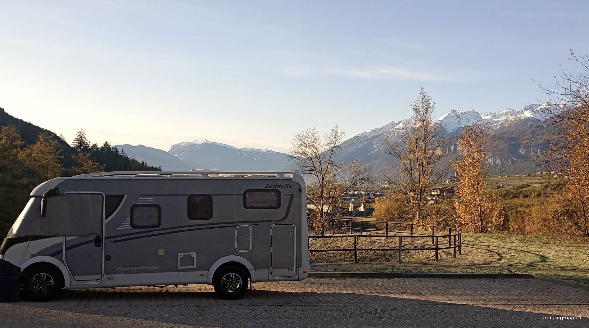 Parkplatz Predaia — Area di sosta in Predaia