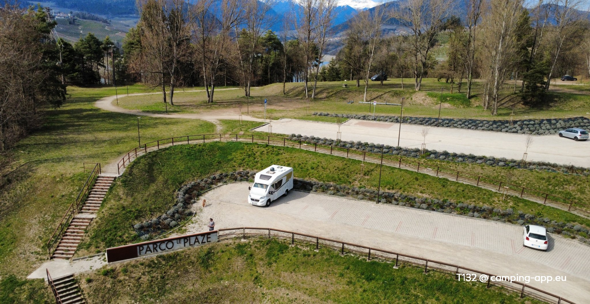 Parkplatz Predaia — Bobilplass in Predaia
