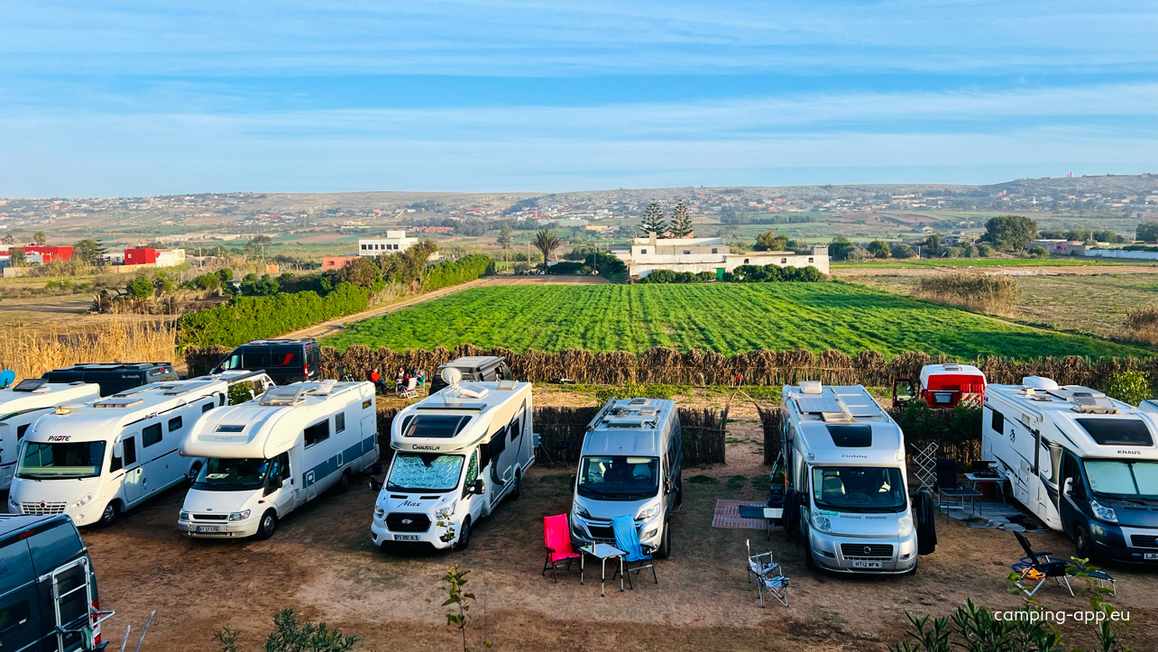 Camping Mrizika Beach — Area da campeggio in Laaouamra