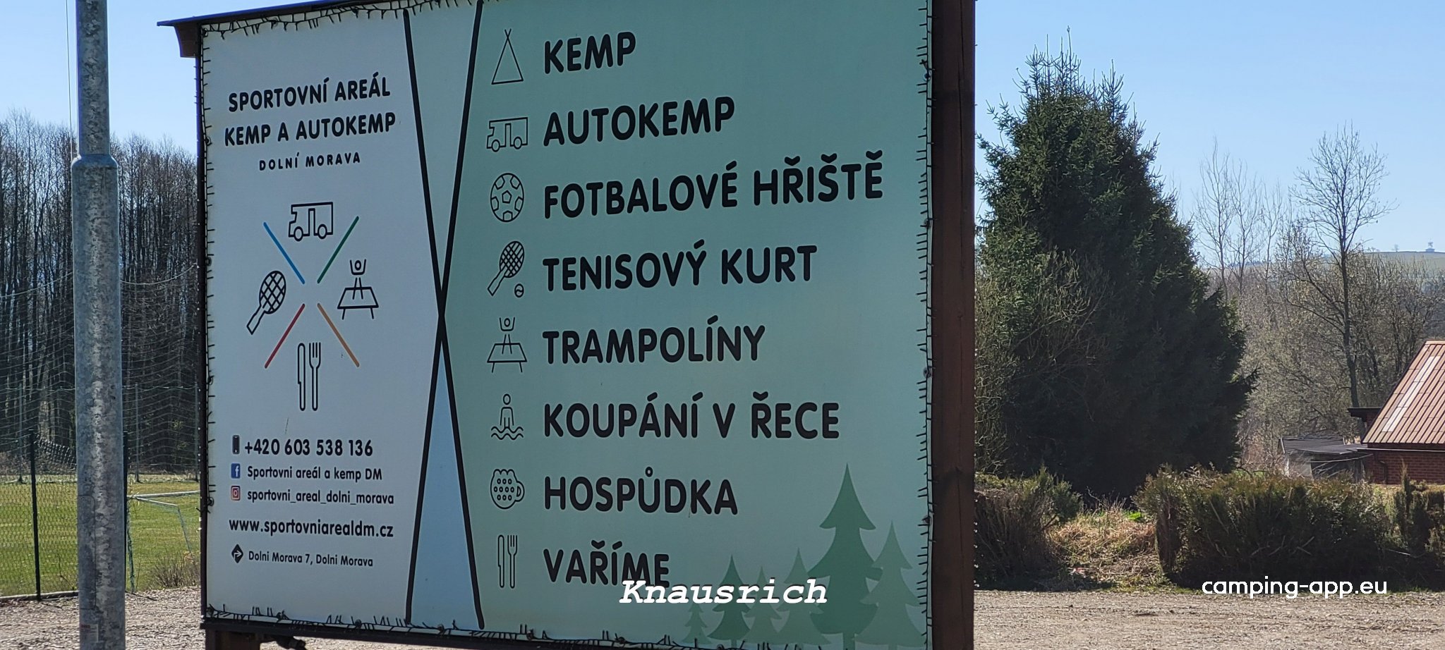 Autokemp Dolní Morava sportovní areál — Foto 4