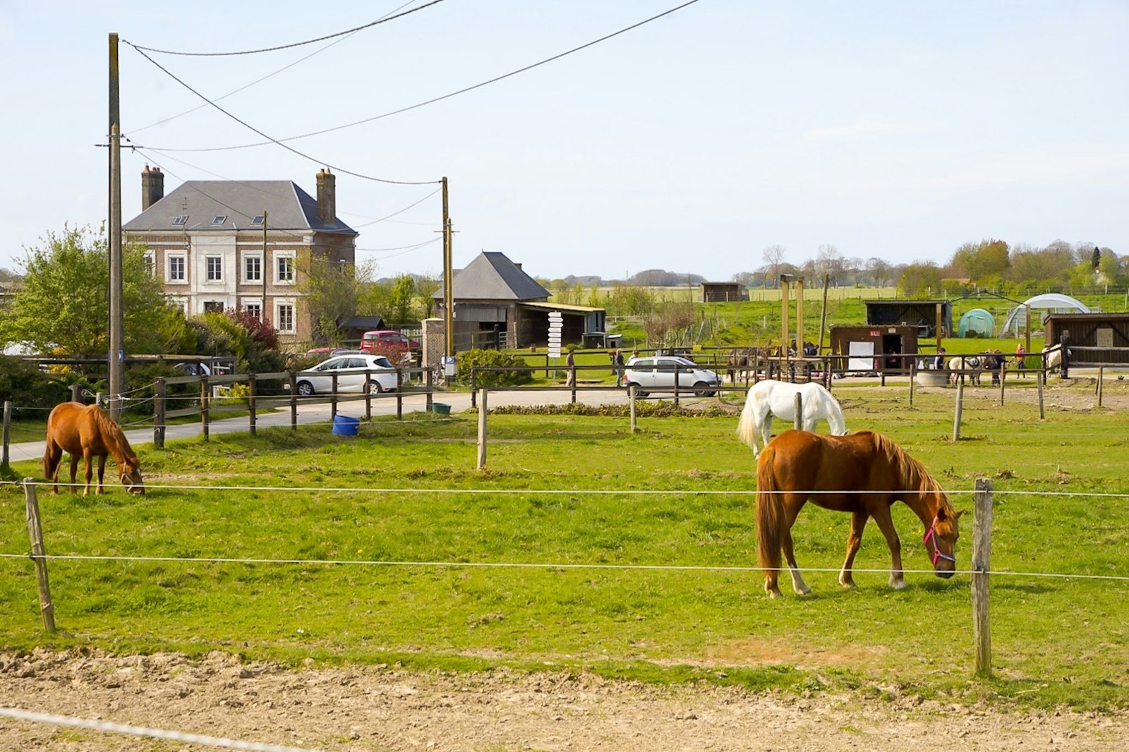 Camping à la ferme équestre Annouv'Equid — Campingplatz in Annouville-Vilmesnil