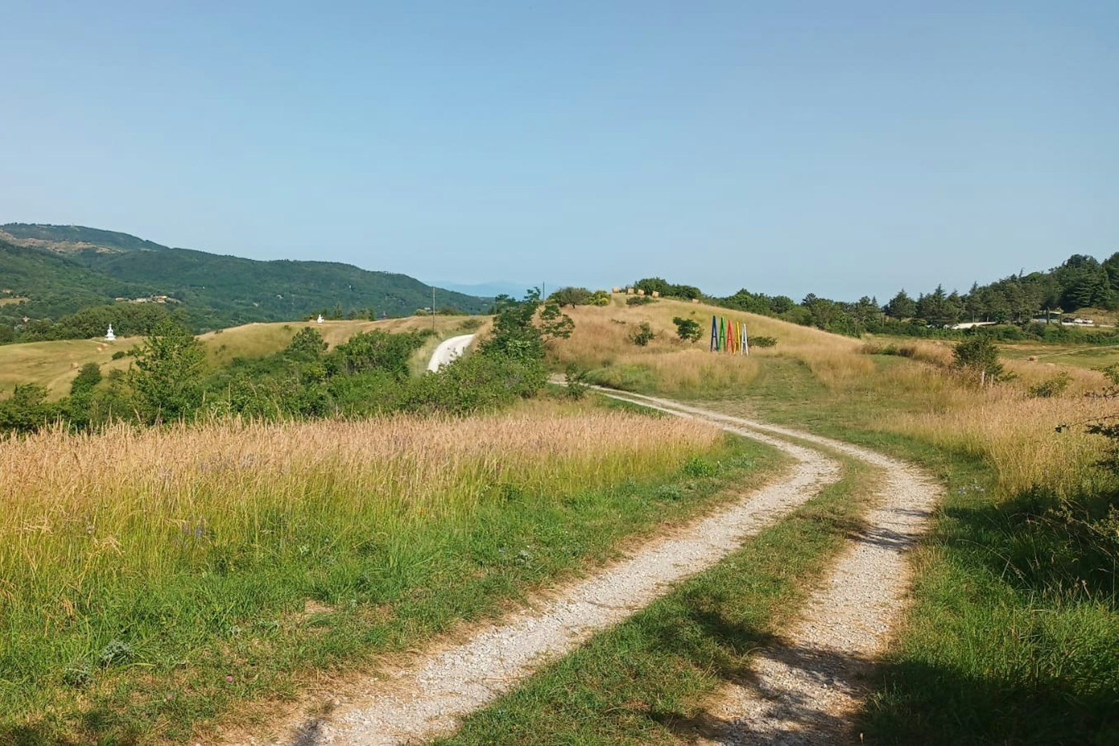 Areacampeer — On private ground in Arcidosso