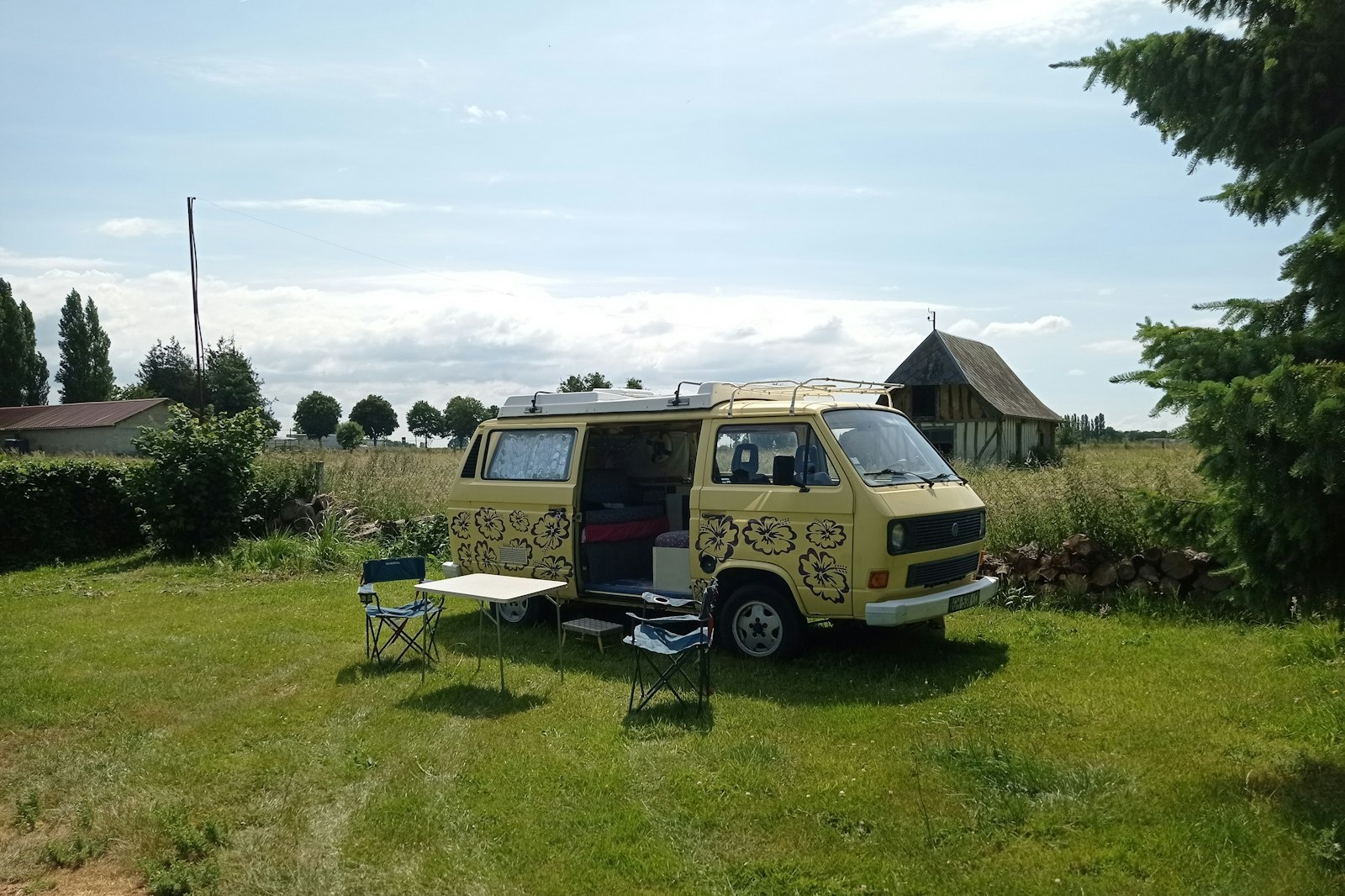 pause sur la route normande — On private ground in Boissy-Lamberville