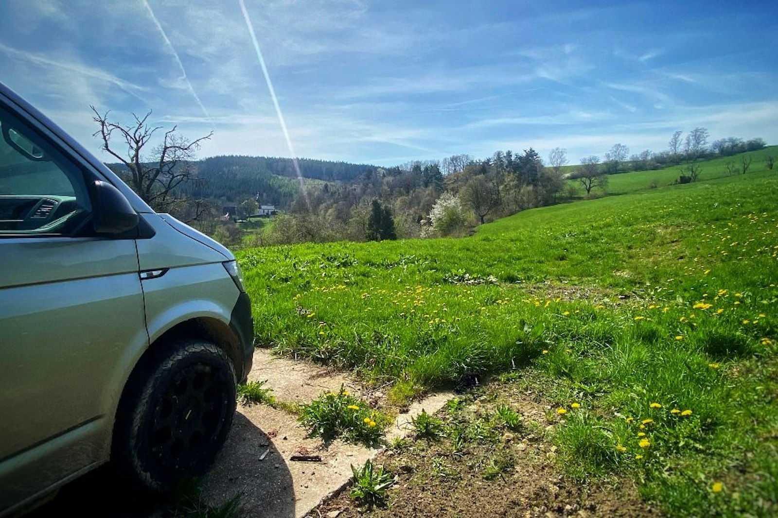 Auf dem Melkstand an der Heide — On private ground in Krölpa
