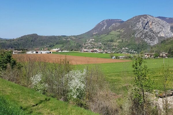 Coin de jardin dans le royans vercors