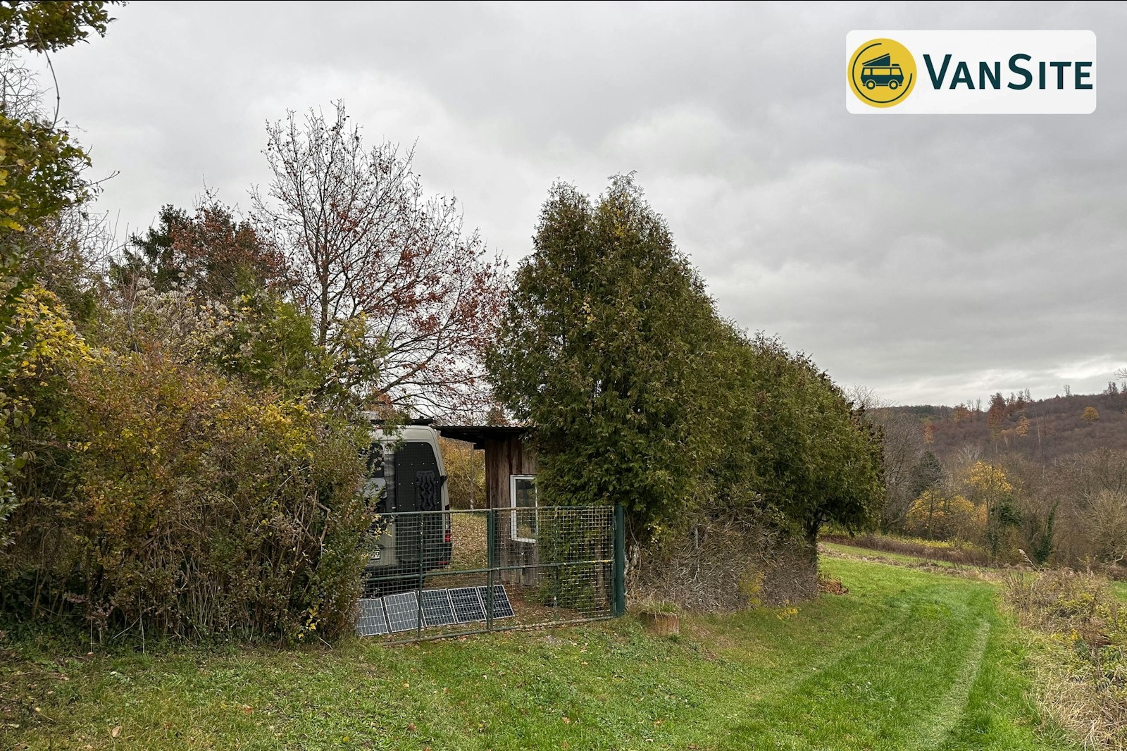Gartengrundstück in Alleinlage — On private ground in Pfinztal
