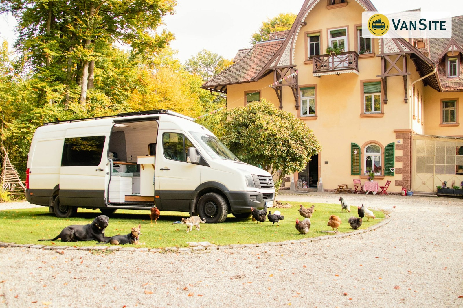 Idyll mitten im Wald — On private ground in Neuendettelsau