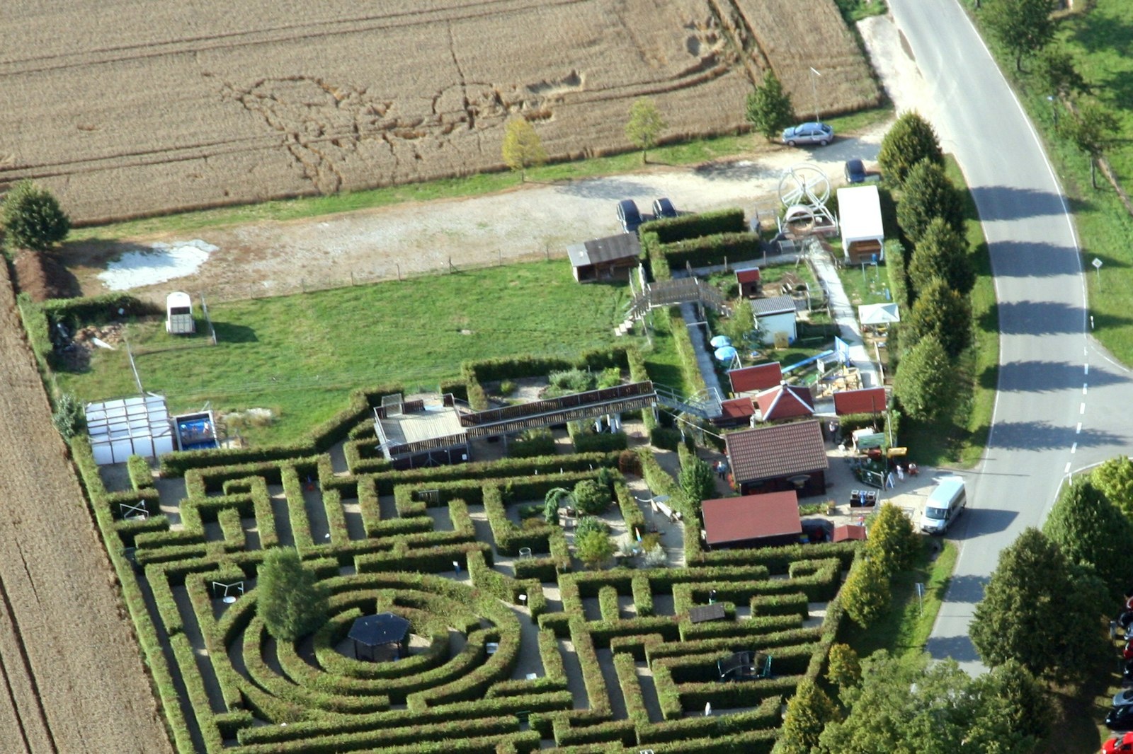 Irrgarten der Sinne — On private ground in Frohburg