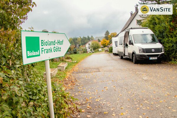 Stellplatz auf dem Biolandhof