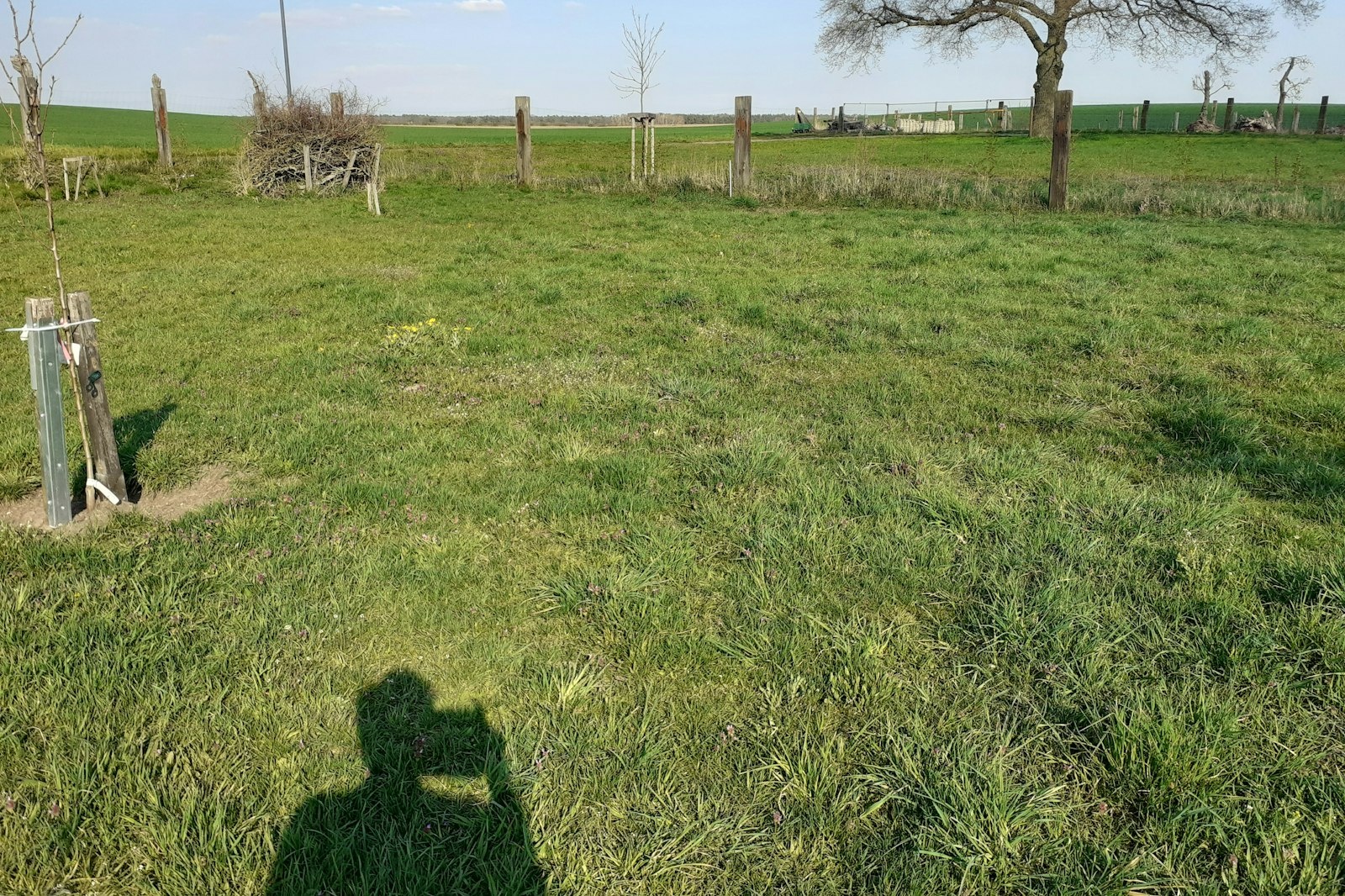 Windige Ecke am Feld und den ganzen Tag Sonne — On private ground in Fehrbellin