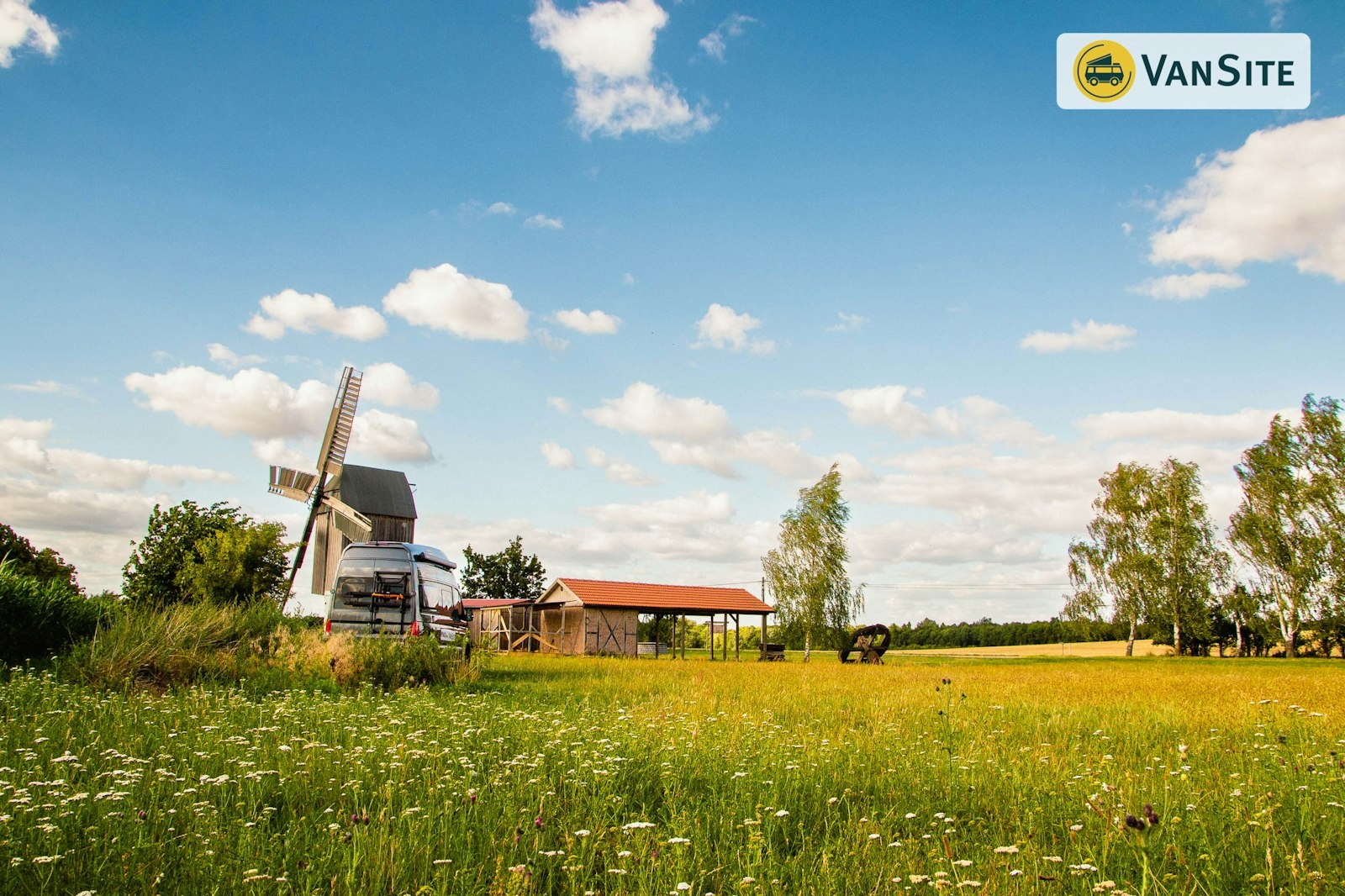 Wiese an der Mühle — On private ground in Osterburg (Altmark)