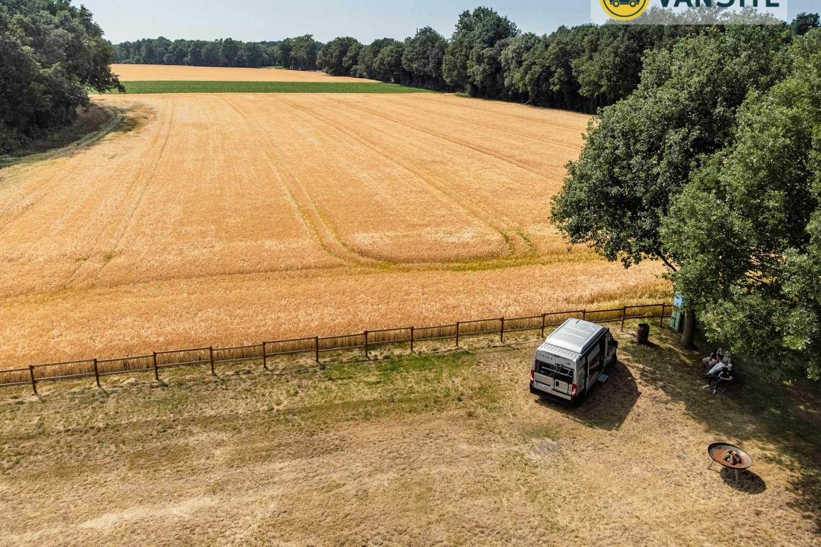Campingidylle unter den Eichen — Camping Site in Delbrück