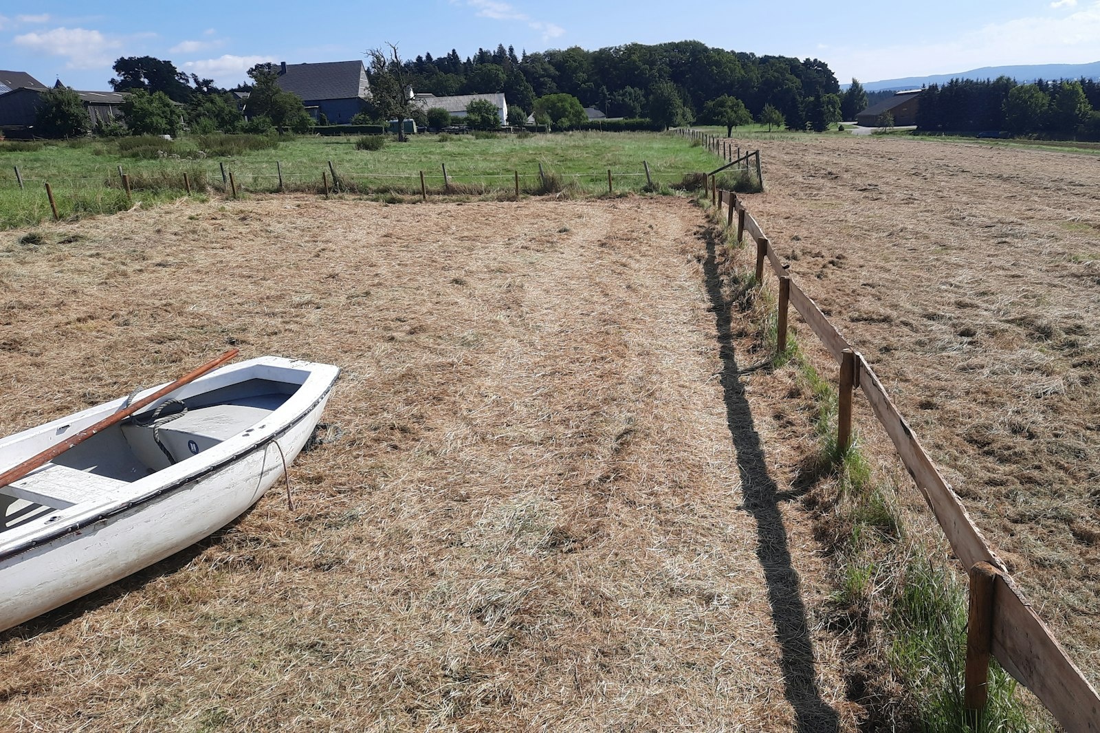 Direkt an der Kuhweide — On private ground in Maitzborn