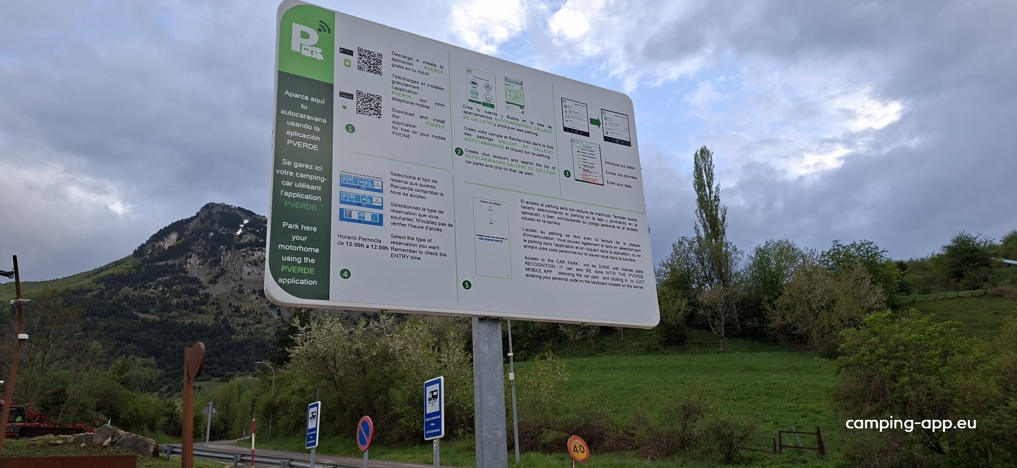 Stellplatz Sallent de Gállego — Photo 3