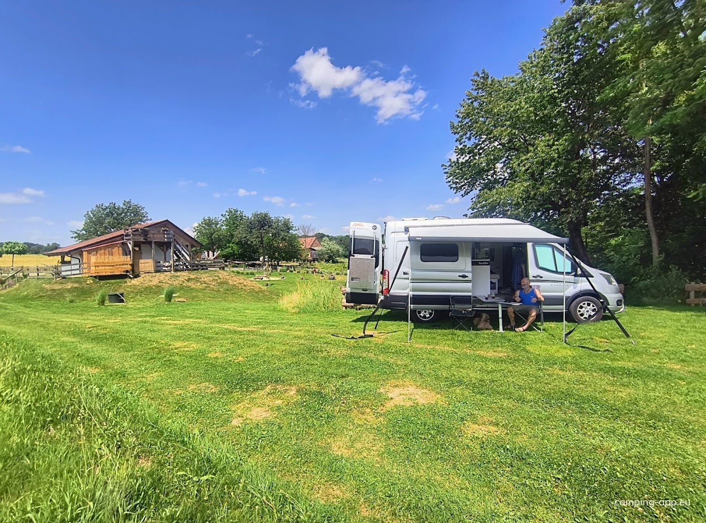 Kamp Hupkac — Camping in Kog