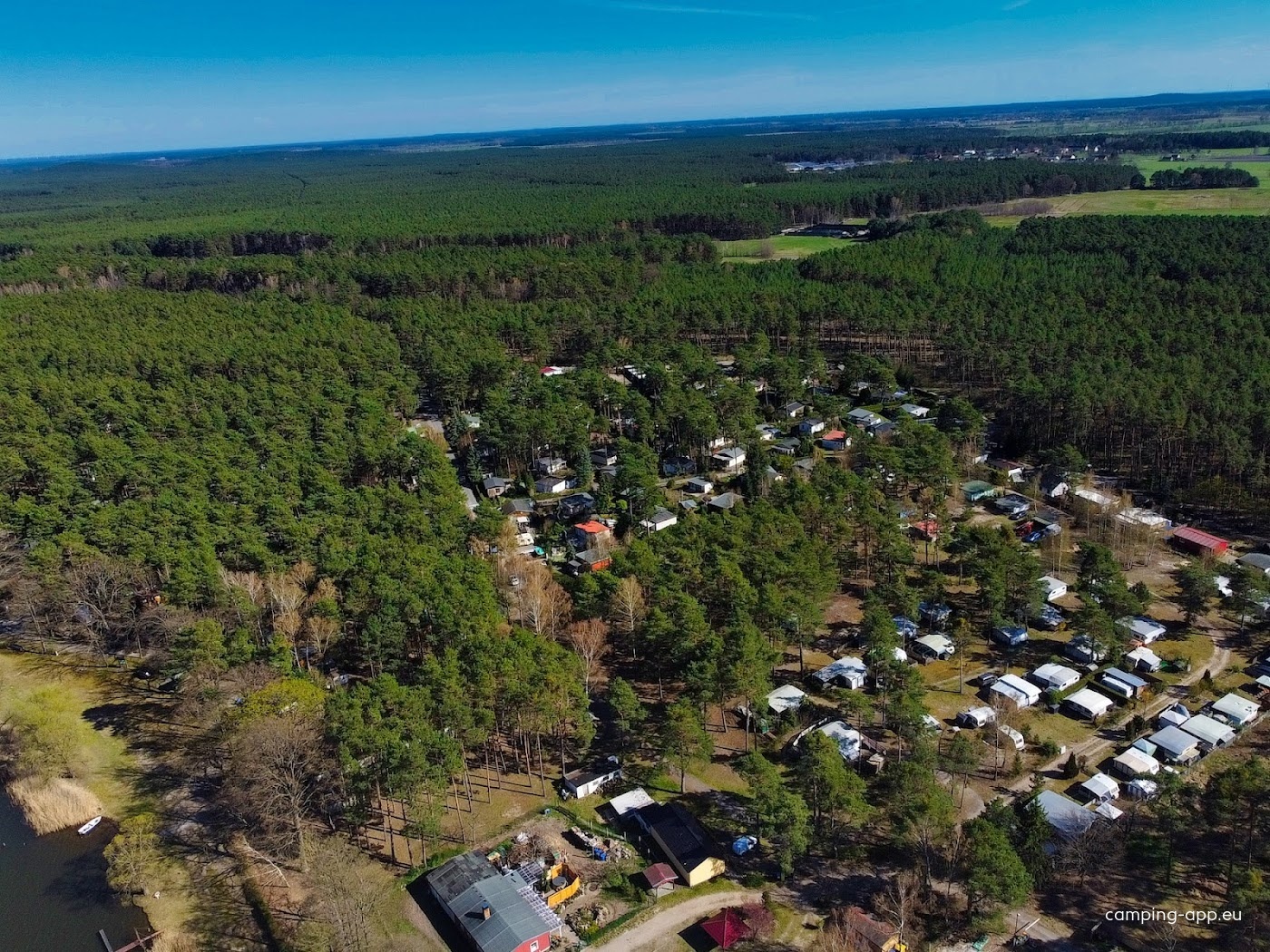 Waldcamp Seeblick — Camping in Märkische Heide