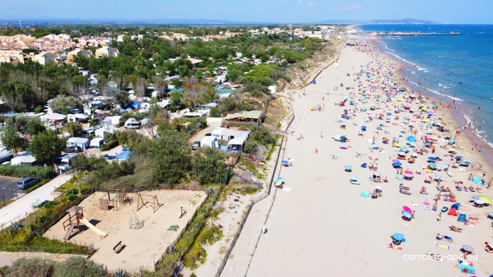 Camping La Créole *** — Campingplass in Marseillan