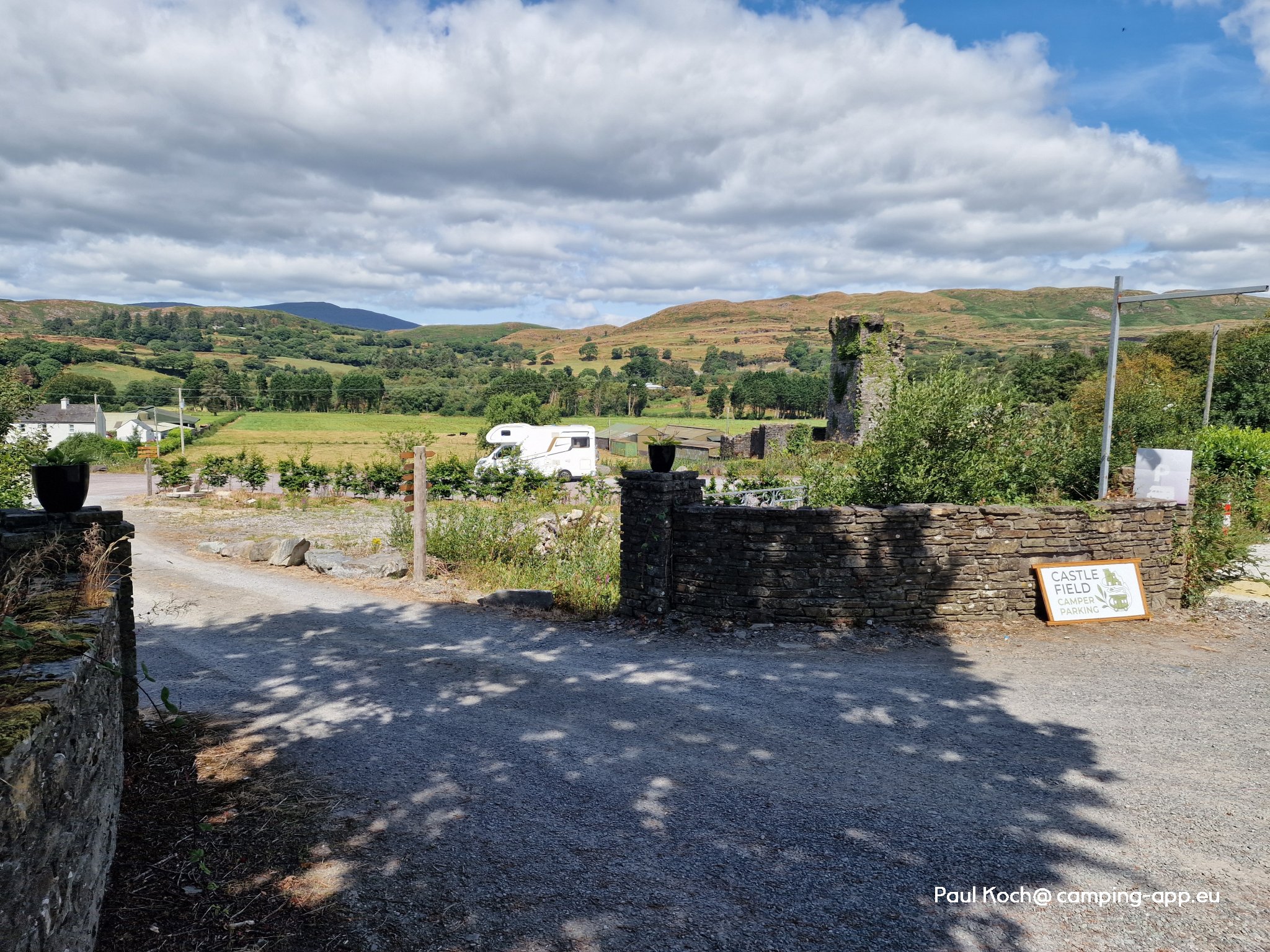 The Castle Field Motorhome Park — Sítio para autocaravanas in West Cork