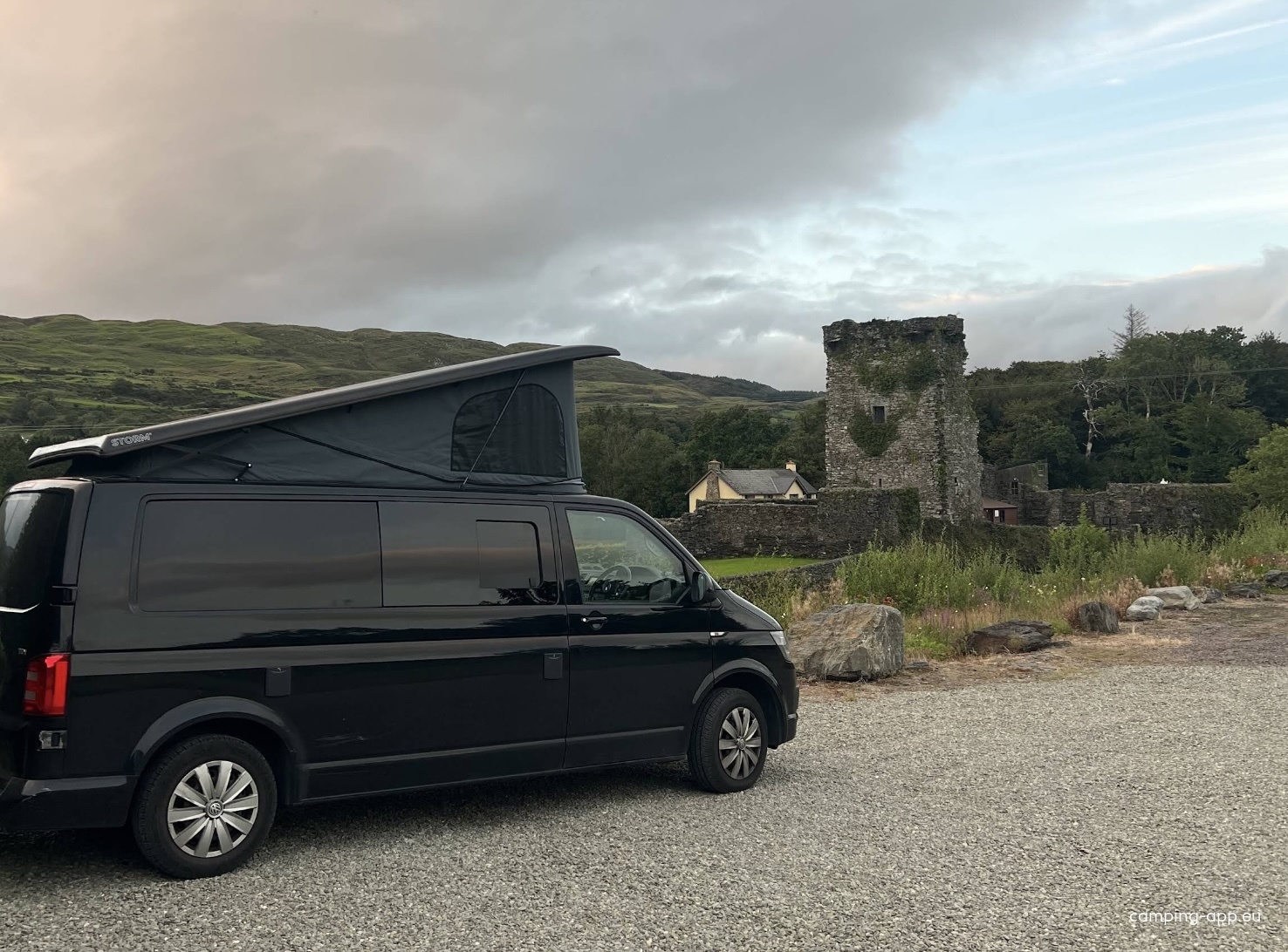 The Castle Field Motorhome Park — Campervan Site in West Cork