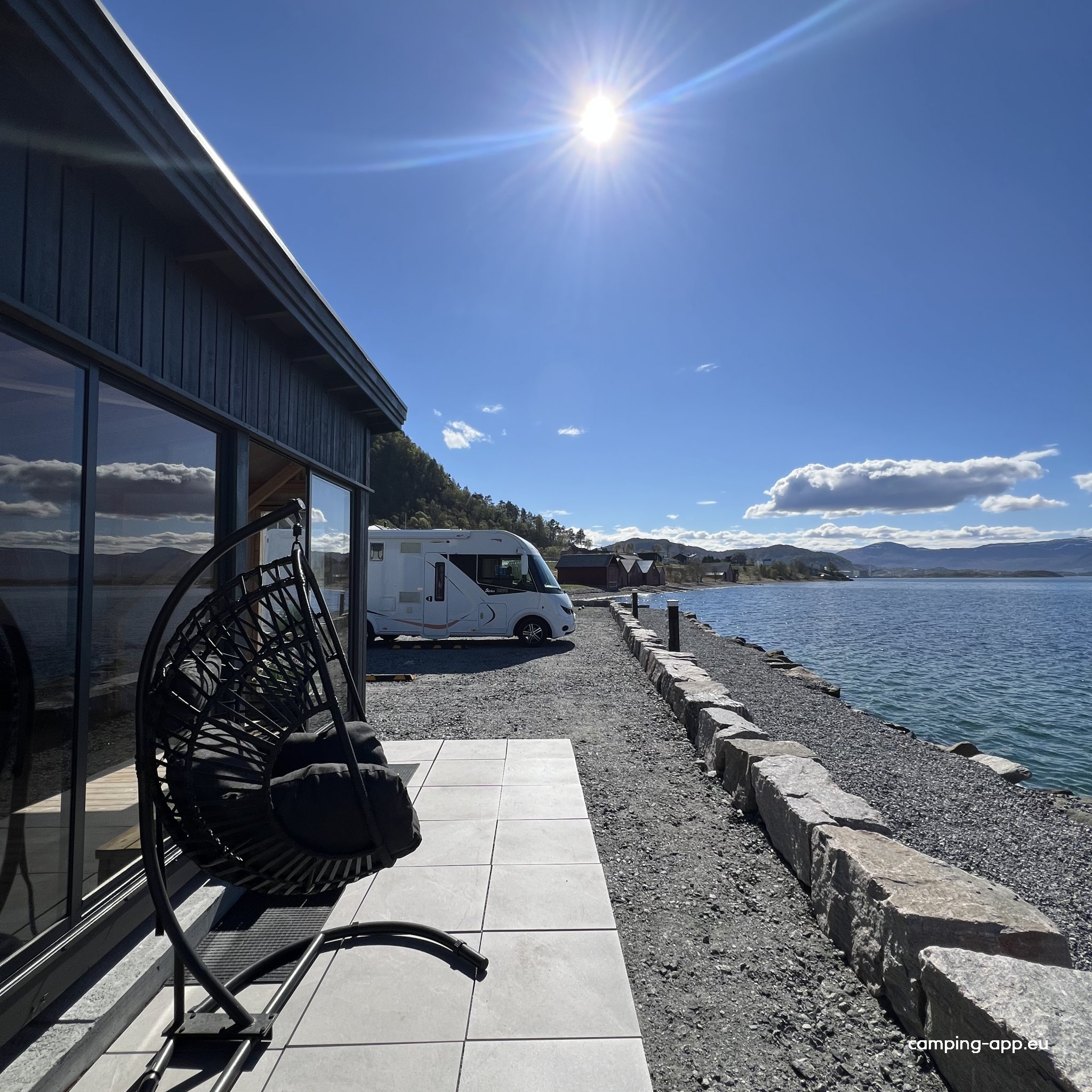 Sjøfronten Bobilpark Ulsteinvik — Foto 3