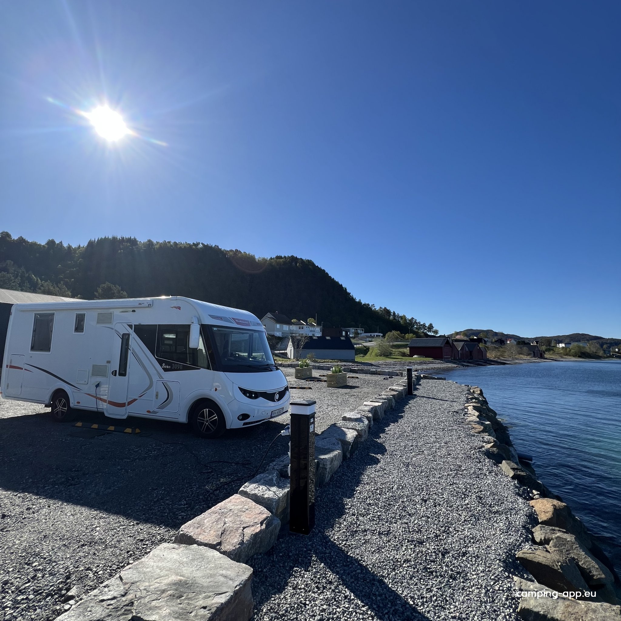 Sjøfronten Bobilpark Ulsteinvik — Foto 4