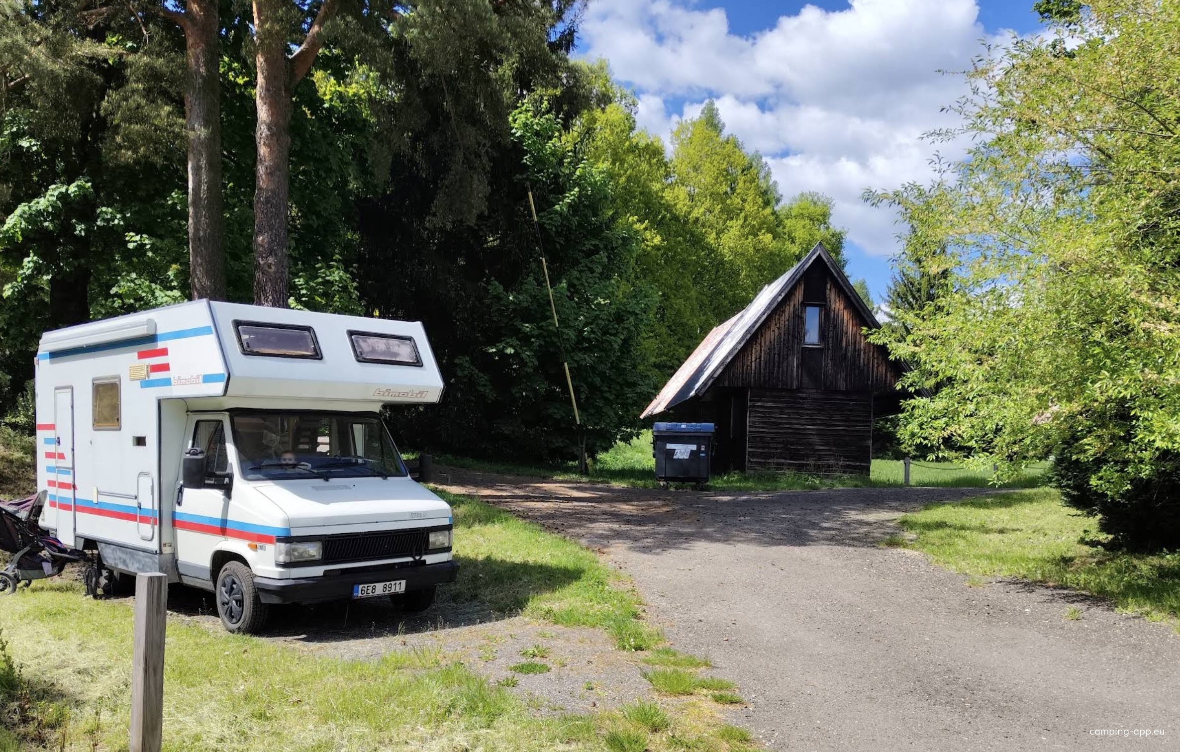 Kemp Černá Louže — Campingplass in Rynoltice-Křižany