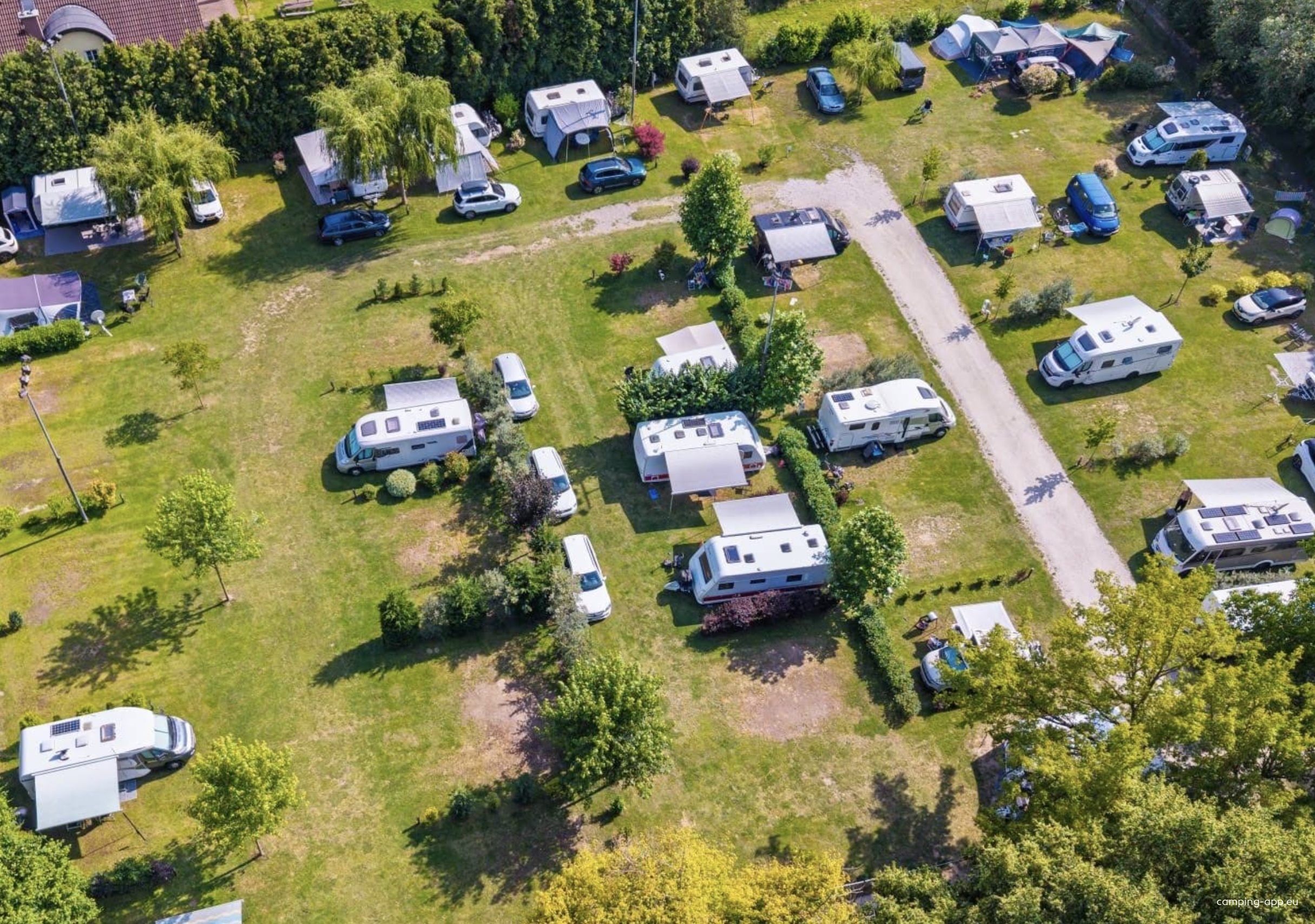Camp Matyáš — Area da campeggio in Vrané nad Vltavou