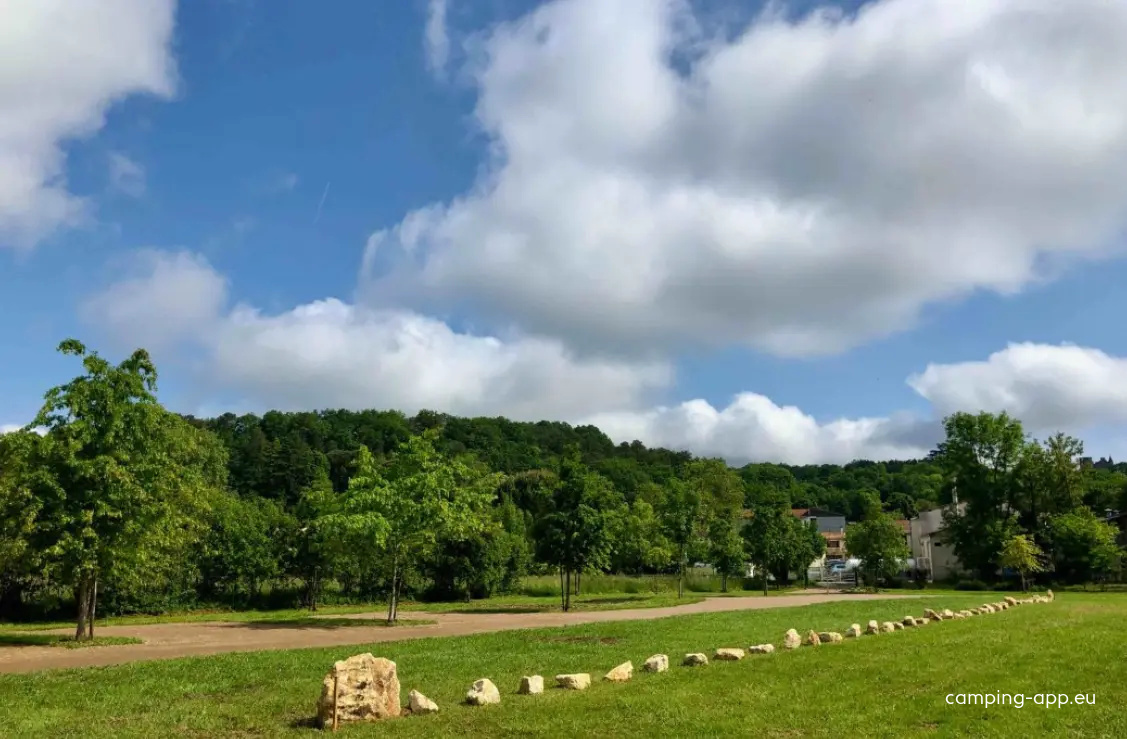 L‘aire de Bimbollou — Aire camping car in Brantôme en Périgord