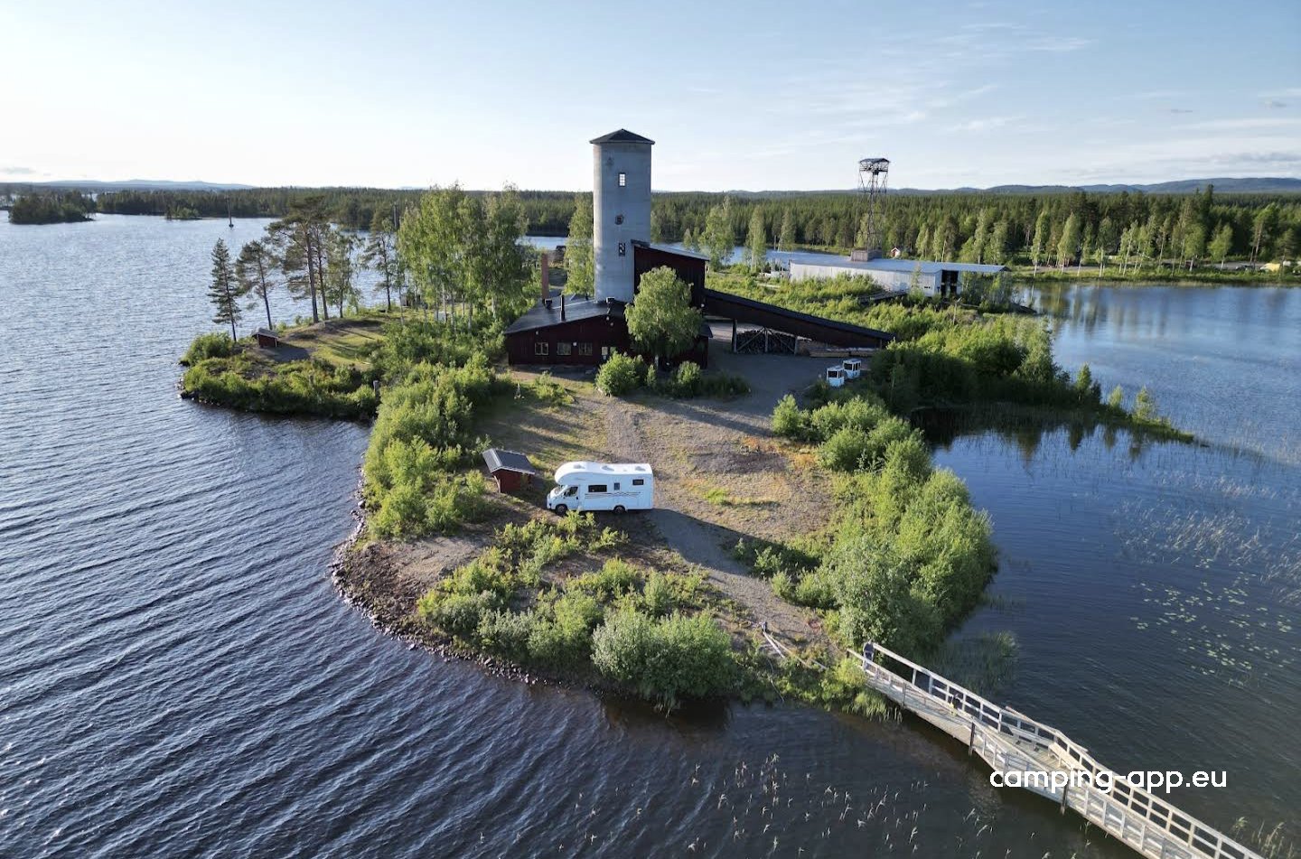 Bäckerudden Camping — Sítio de acampamento in Norsjö