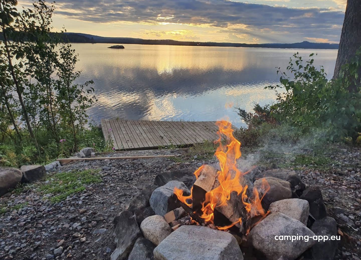 Bäckerudden Camping — Sítio de acampamento in Norsjö