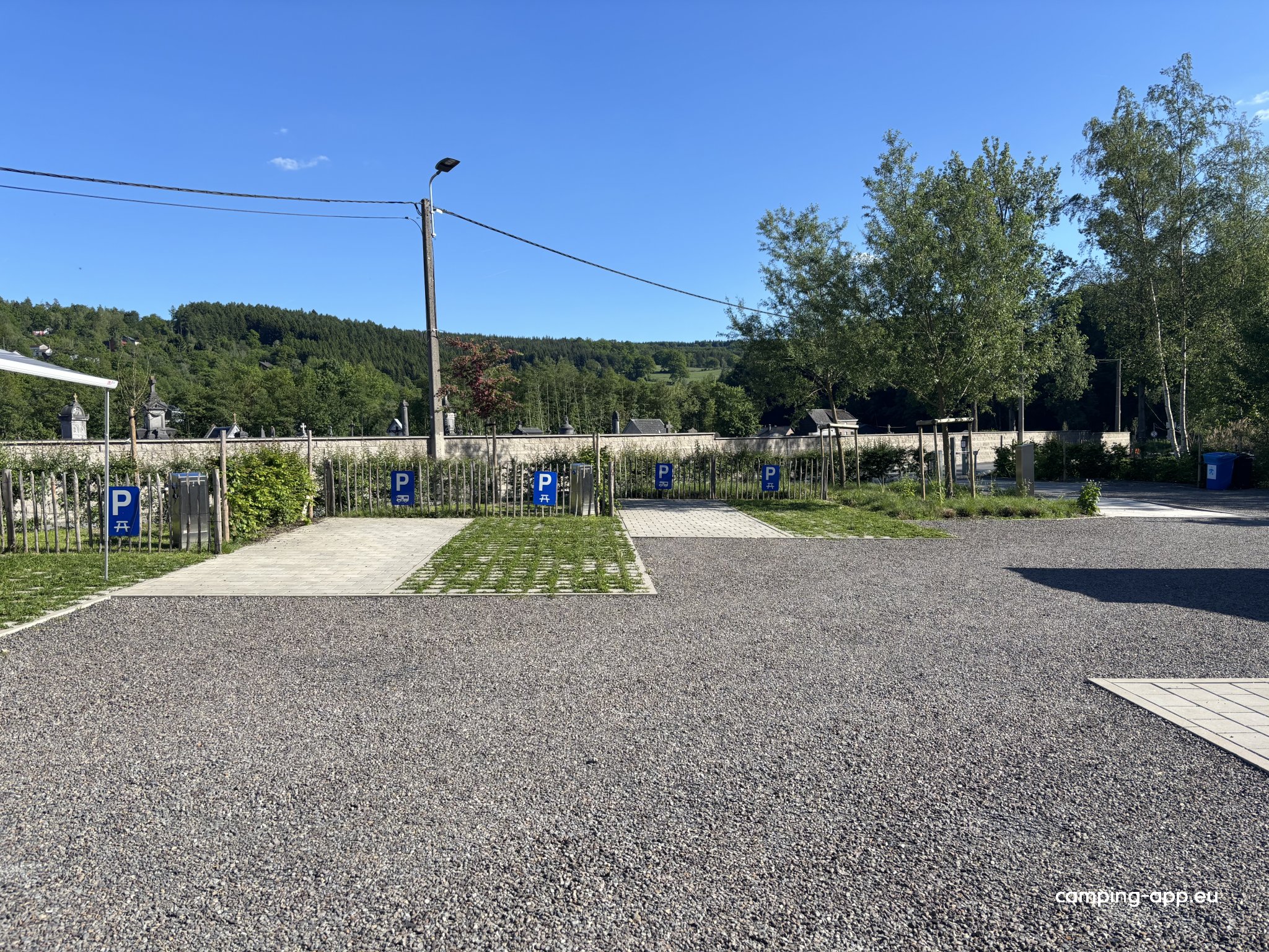 Stellplatz Stavelot — Ställplats in Stavelot