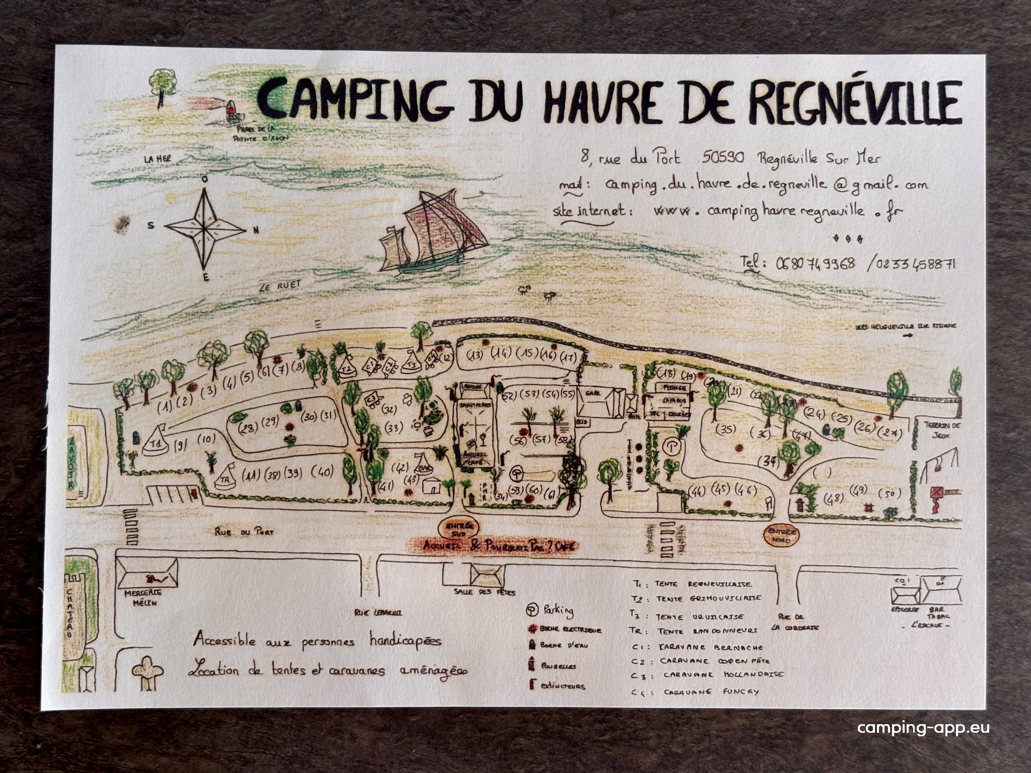 Camping du havre de Regnéville — Foto 5