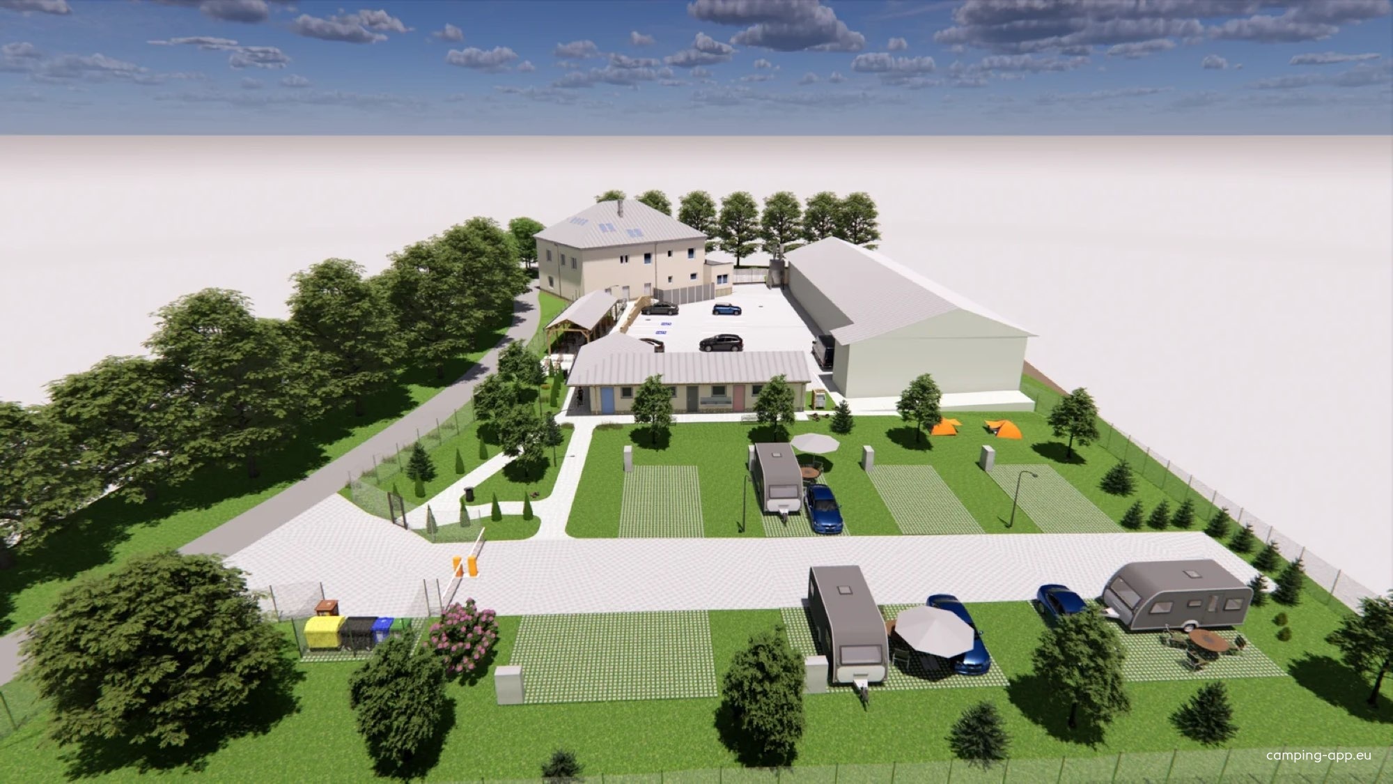 Autokemp Kroměříž — Karavan Sitesi in Kroměříž
