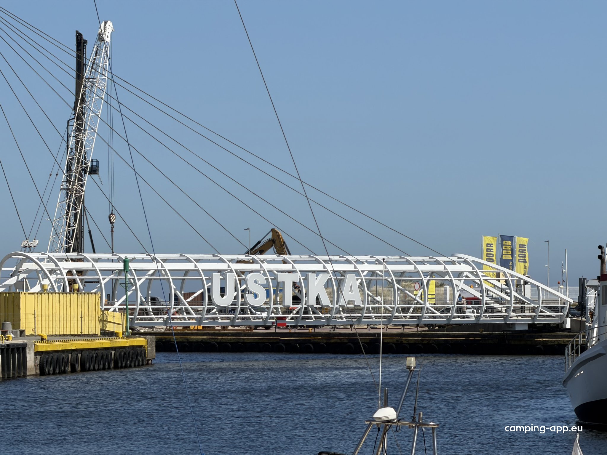Port Ustka — Sítio para autocaravanas in Ustka
