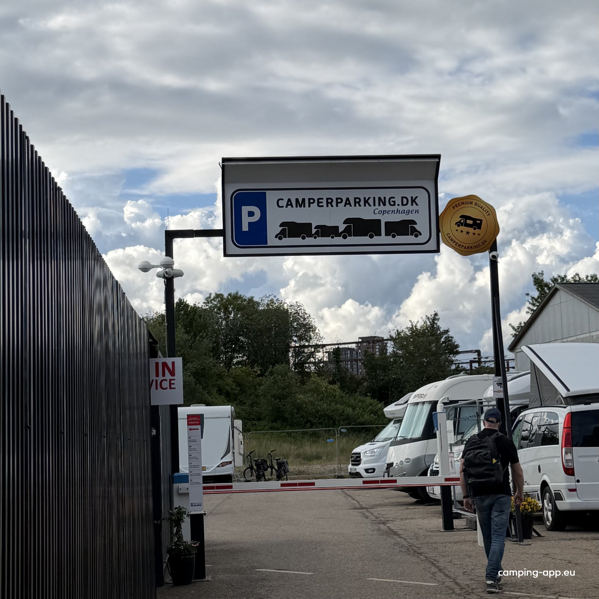 Camperparking — Karavan Sitesi in København