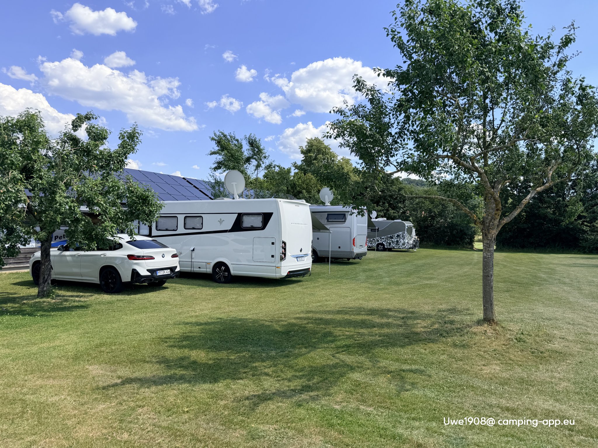Stellplatz am Golfclub Abenberg — Aire camping car in Abenberg