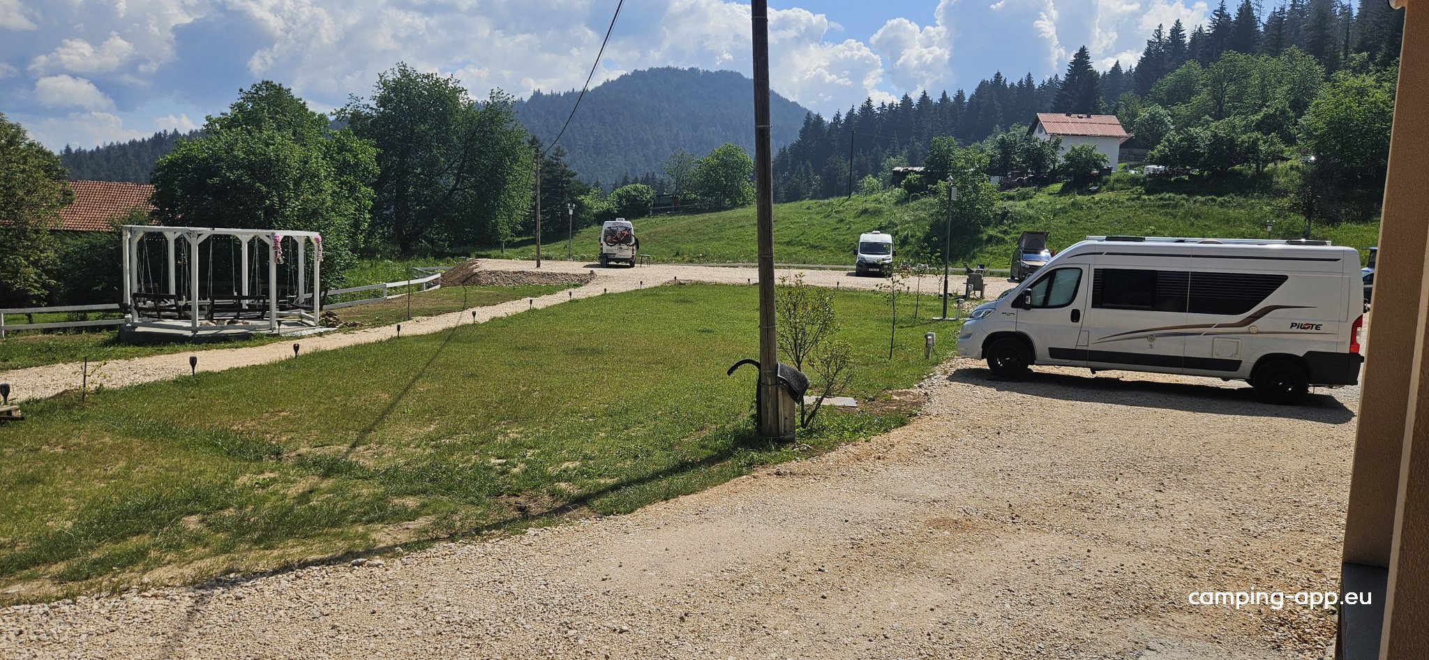 Camp Above Sarajevo — Campingplatz in Knjeginja